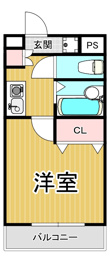 （旧）ウエストヒルズFUJIWOの間取り