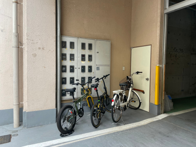 中本ビルのその他共用部分|駐輪場