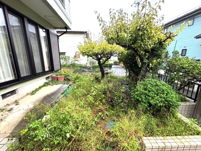 中古戸建　流山市前ケ崎の庭