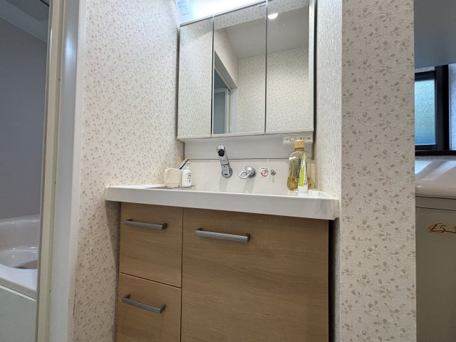 中古戸建　流山市前ケ崎の独立洗面台|1階
