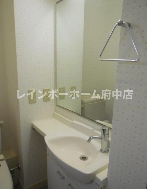 ディアコートSNの独立洗面台