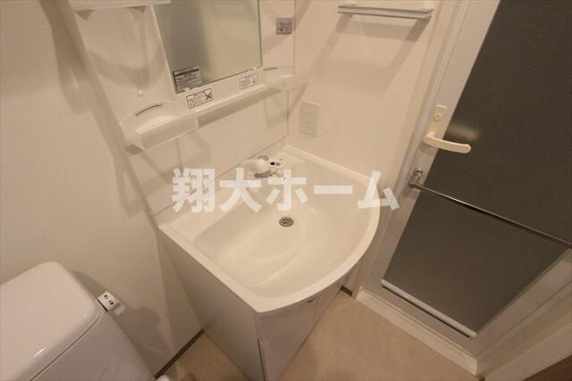 ライジングプレイス堀切の洗面所