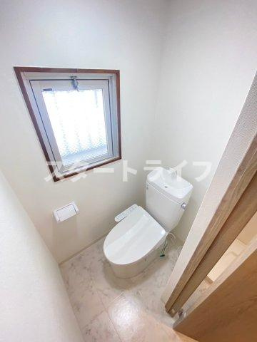 大阪市淀川区木川東２丁目のアパートのトイレ
