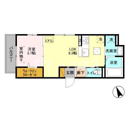プランドールの間取り