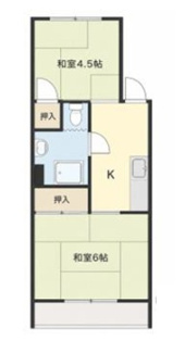 【間取り】 | 南浦和寿コーポ