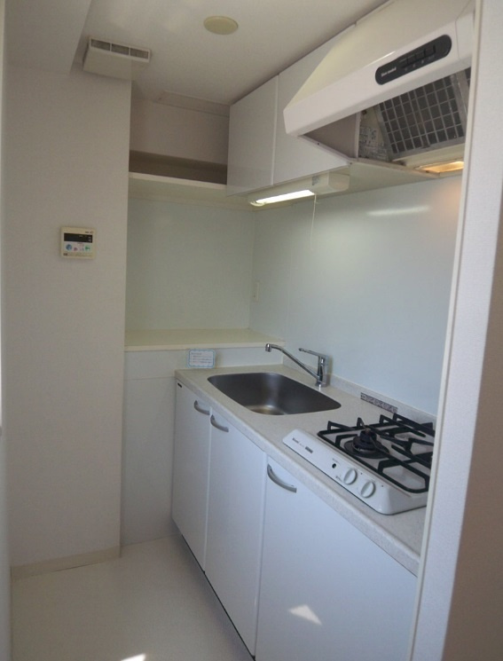 アライアンス船場のキッチン|アライアンス船場　ガス二口システムキッチン