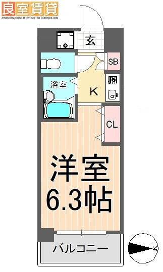 【間取り】 | ミスターワシントンビル