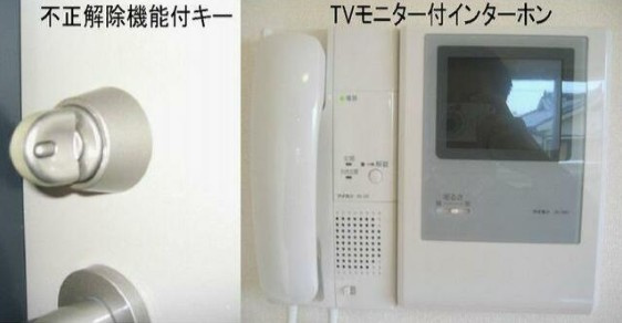 市川市伊勢宿のアパートのセキュリティ