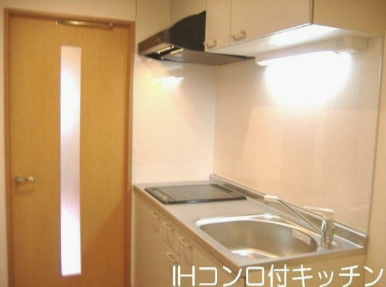 市川市伊勢宿のアパートのキッチン