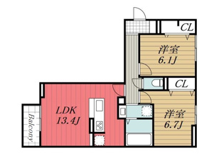 【間取り】 | コンフォール古市場　ANNEX