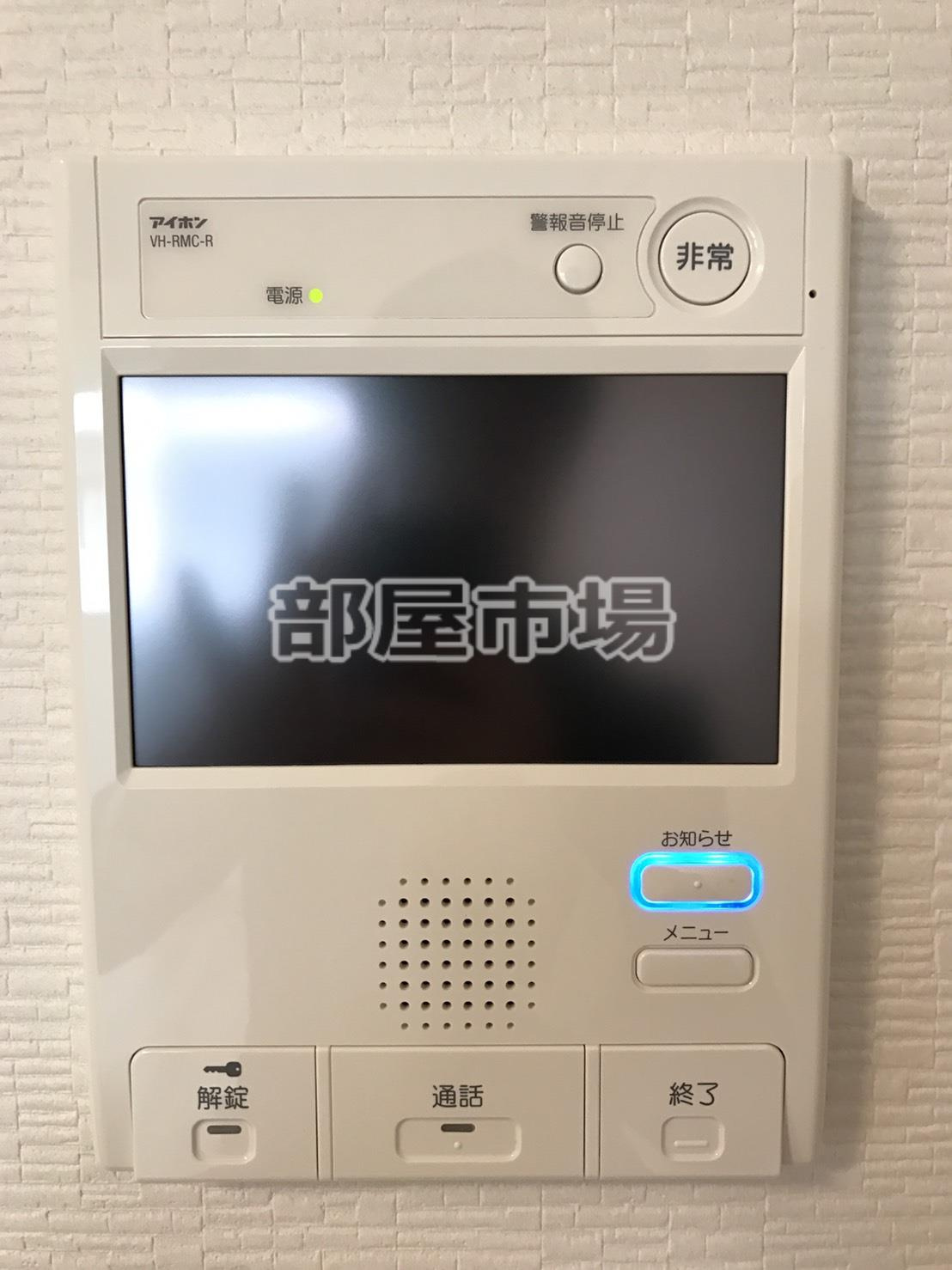 プレセダンヒルズ三ノ輪のセキュリティ|モニター付きインターホン