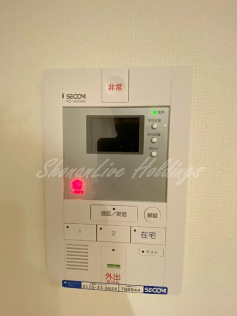 大和市上草柳１丁目の賃貸マンションのセキュリティ