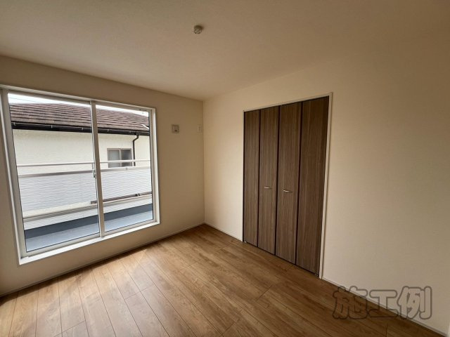小田原市寿町1丁目新築戸建　1棟現場の洋室|完成イメージ（同施工会社）