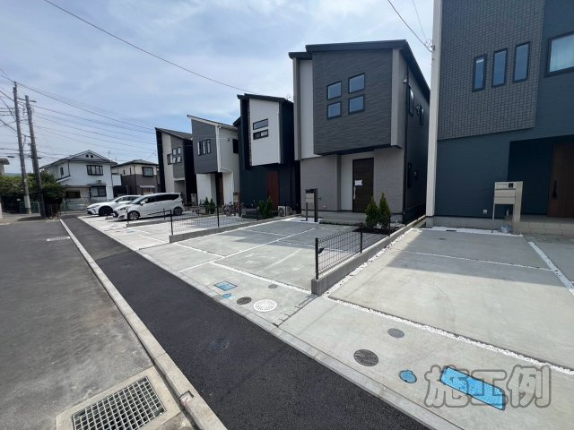 小田原市寿町1丁目新築戸建　1棟現場のトイレ|完成イメージ（同施工会社）