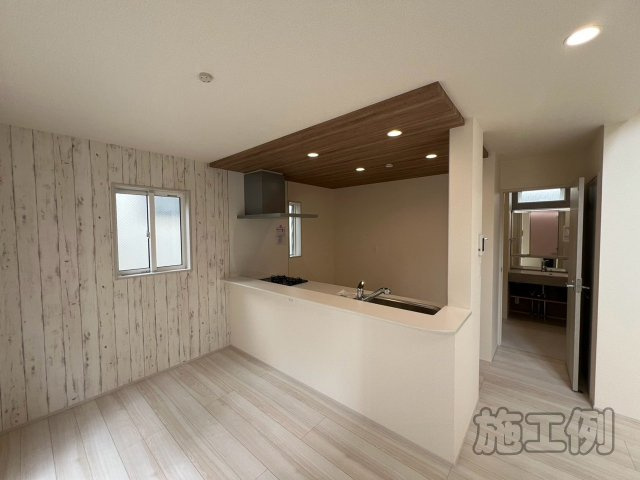 小田原市寿町1丁目新築戸建　1棟現場の居間・リビング|完成イメージ（同施工会社）