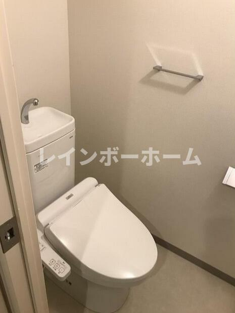 ラグゼナ流山おおたかの森特典：仲介手数料が半額です!!のトイレ