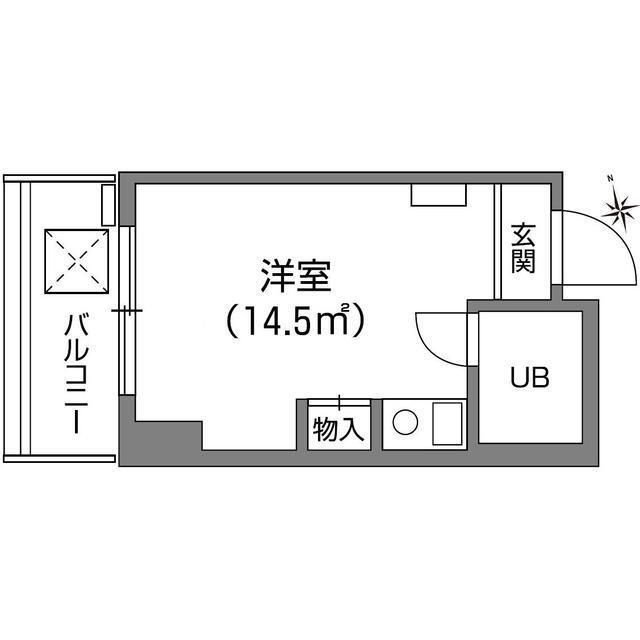 コア伝通院アネックスの間取り