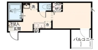 【間取り】 | MELDIA蒲田 | 間取りです。