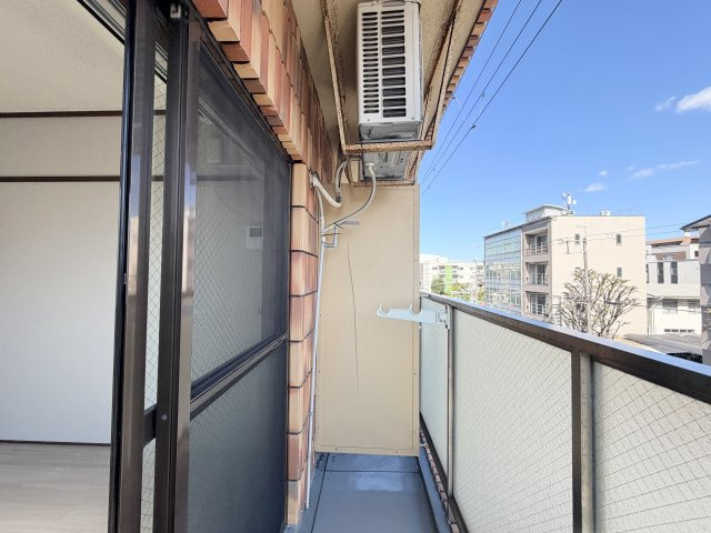 リーフ塚口のバルコニー