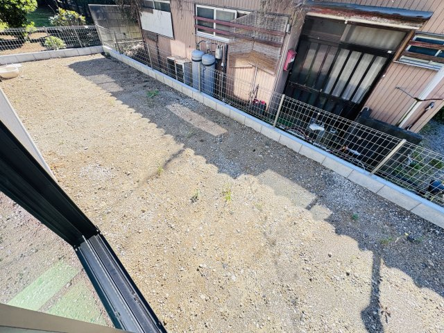 松戸市栄町西１丁目新築戸建【古ヶ崎小学校：6分】の庭|リビング前・南側庭スペース
