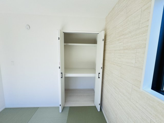 松戸市栄町西１丁目新築戸建【古ヶ崎小学校：6分】の収納|4.5帖和室収納