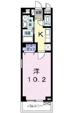 ウィンザー越水の間取り
