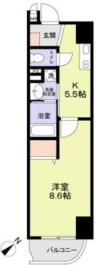 サニークレスト南蒲田の間取り