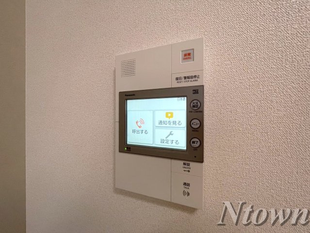 【セキュリティ】 | プレサンス　ジェネ　上前津 | モニター付きインターフォンです