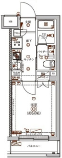 【間取り】 | マーロ立石レジデンス＃Ｒ | 間取りです。