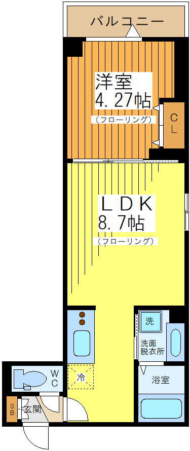 ルリアン船橋の間取り