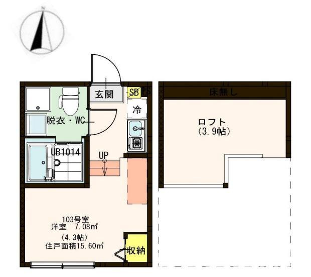 【間取り】 | CASA COMODA梅島