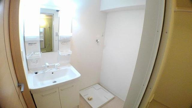 フェリスⅠの洗面所|使いやすい洗面所です