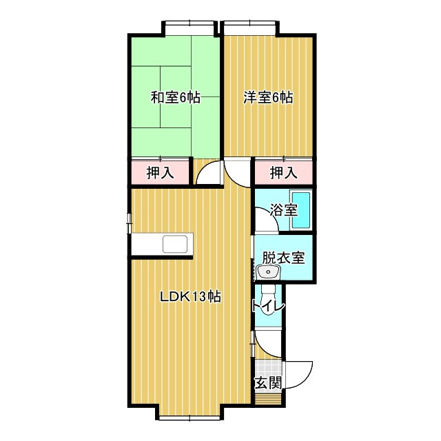 K＆K911の間取り