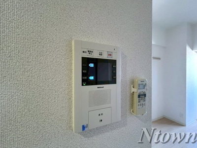 【セキュリティ】 | プレサンス鶴舞グリーンパーク | モニター付きインターフォンです