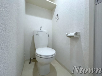 【トイレ】 | プレサンス鶴舞グリーンパーク | ゆったりとした空間のトイレです