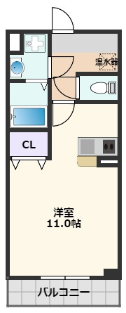 【間取り】 | フローライト上新庄駅前