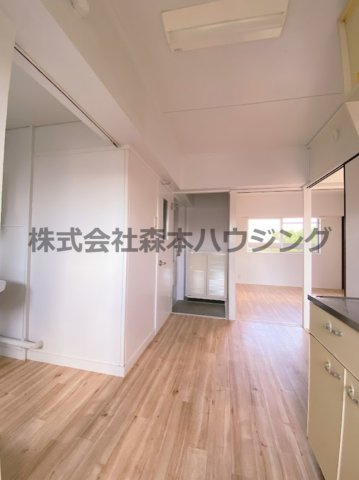 【居間・リビング】 | 　ビレッジハウス招提　3号棟 | きれいなキッチンスペースです