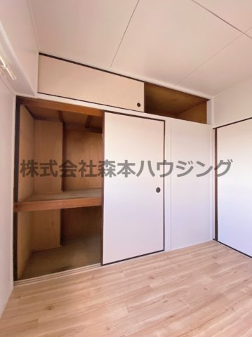 【収納】 | 　ビレッジハウス招提　3号棟 | 大きなスペースがあり、収納には困りません