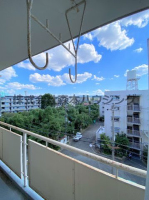 【展望】 | 　ビレッジハウス招提　3号棟 | 室内からの眺望です