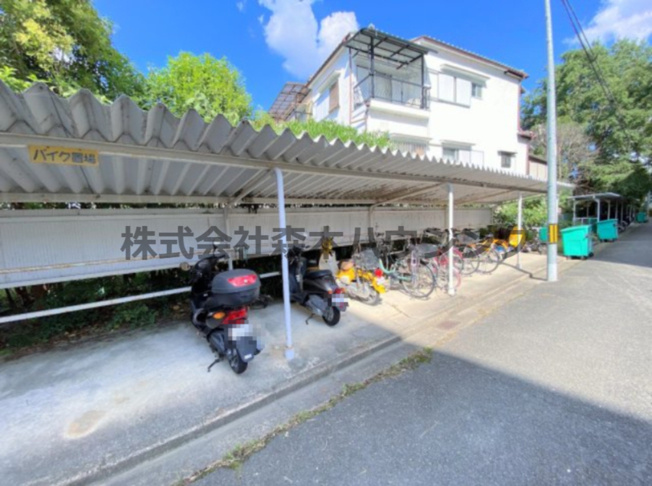 【その他共用部分】 | 　ビレッジハウス招提　3号棟 | 駐輪場です