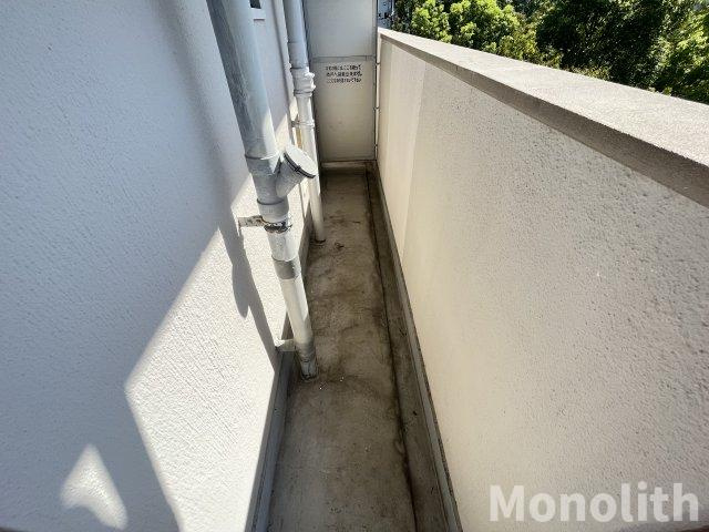 泉北竹城台１丁17号棟のバルコニー