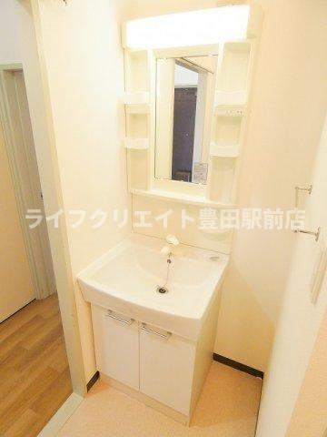 グレースピア百草園の独立洗面台