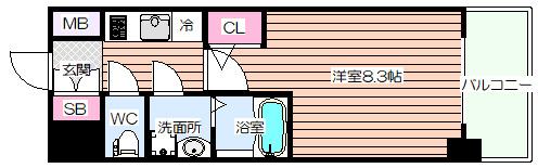 【間取り】 | エスリード大阪グランゲート