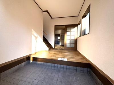 【玄関】 | 衣笠総門町貸家
