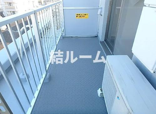 豊島区千川２丁目の賃貸マンションのバルコニー|別号室参考写真