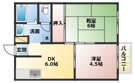 【間取り】 | ナツミハイツ