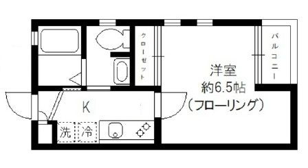 デザインコート中野の間取り|間取りです。