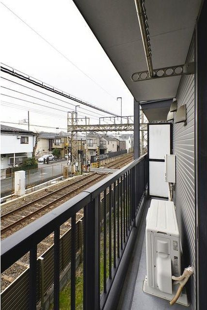 ラルゴ白糸台のバルコニー