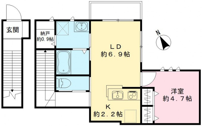 【間取り】 | シェ・モワ吉祥寺