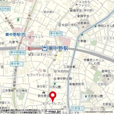 【地図】 | Casa Dolce Higashi Nakano